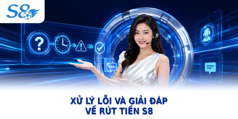 Cách xử lý khi rút tiền S8 gặp lỗi